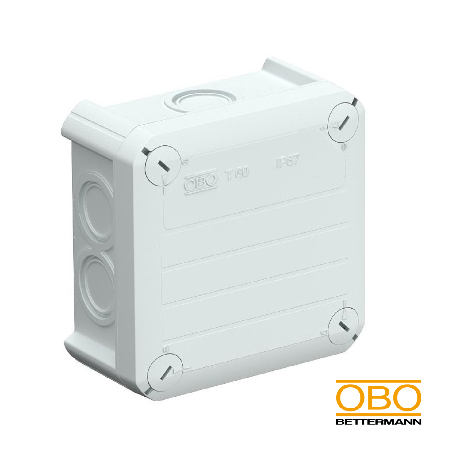 OBO Junction Box T60, with Knock-Out Entries